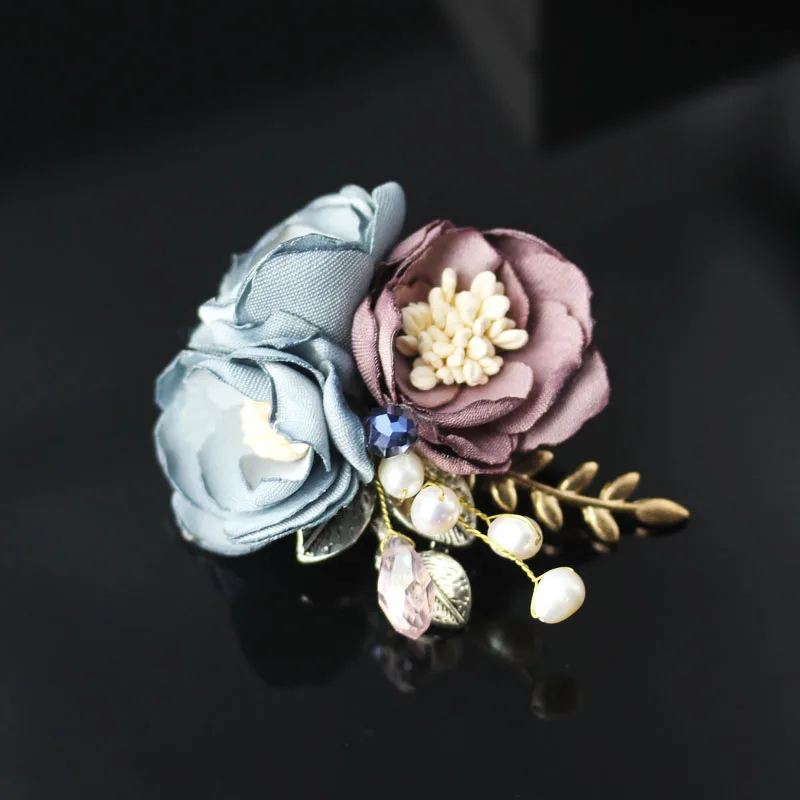 

handmade pin on patch 3flower badge embroidery fabric patches for clothing parches termoadhesivos para ropa stickers for clothes