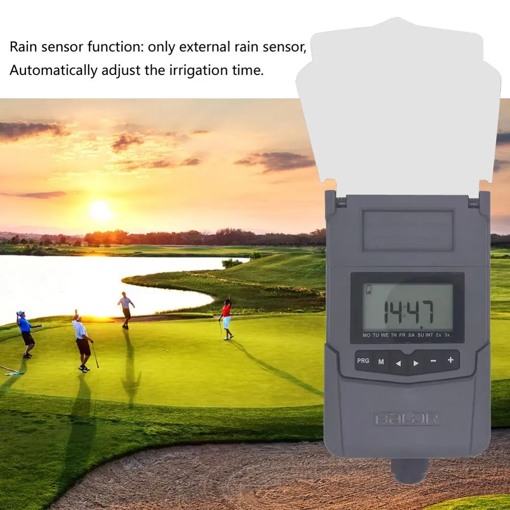 

4-zona Automatic Electronic Irrigation Controller Watering Timer Farm Garden Automatic Irrigation Watering Controller