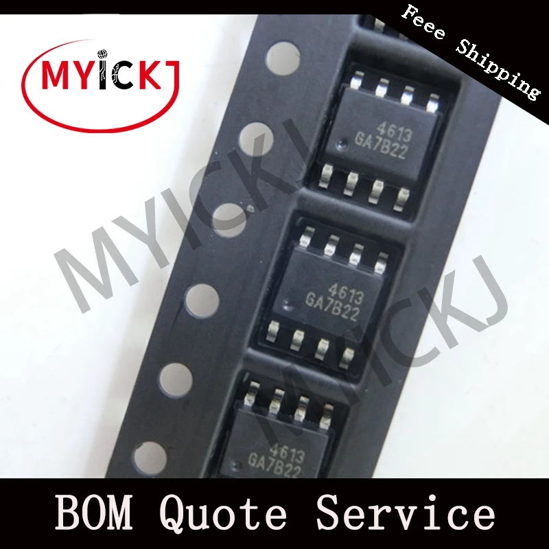 

10pcs AO4613 IC CHIP MOSFET N/P-CH 30V 8SOIC 4613