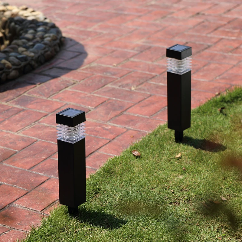 2017 Solar panel LED Spike Spot Light Spotlight Landscape