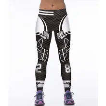 Fashion Sporting Fitness Legging Women Ankle Length Stretchy Trousers Hot Star Digital Printing Leggins Ropa Deporte Mujer 75Z