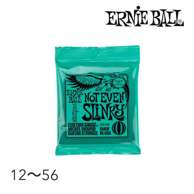 Оригинальные струны Ernie Ball 2626 для электрогитары не спрямленные набор цветов .012 -