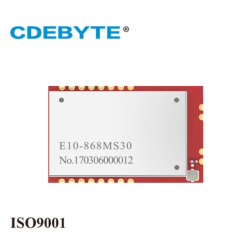 

New CDEBYTE E10-868MS30 long range 6000m 1W si4463 868mhz wireless rf module SPI replace hc-12 si4463 module