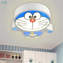Современный мультфильм машины Cat потолочные светильники творческий светодиодный Потолочные светильники для Гостиная Детская комната
