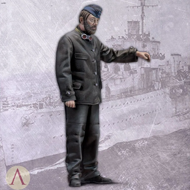 1/35 Scale Unpainted Resin Figure U-Boat machinist collection figure | Игрушки и хобби