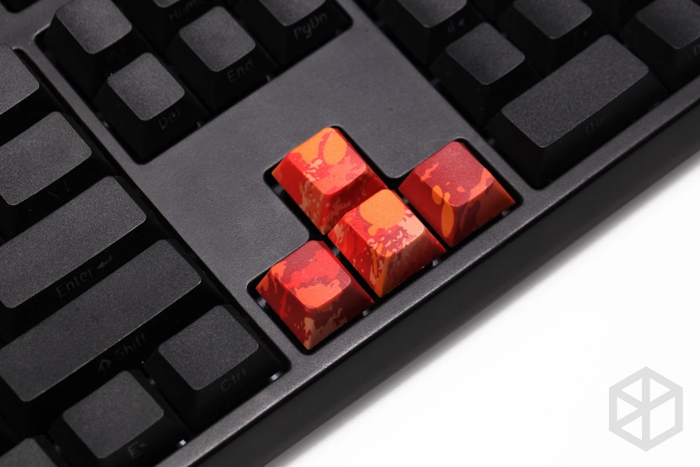 Стрела ключ пробел Вишневый профиль краситель Sub Keycap толстый PBT для клавиатуры gh60 xd60 xd84 tada68 rs96 zz96 87 104 660