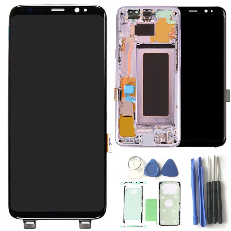 Для Samsung Galaxy S8 G950F ЖК-дисплей сенсорный экран Digitizer Замена