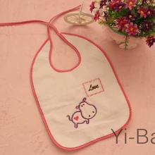 12 шт./компл. YB0017 Бегемот тканевый слюнявчик, детский нагрудник водонепроницаемый Нагрудник слюнявчик для младенца полотенца