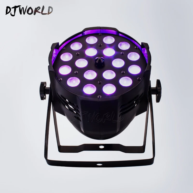 

Hot Sales 18X12W Stage Led Par Light Zoom Function 15-45 Degree 5/10 CH Smooth Dimmer RGBW 4 Colors Changing New Design