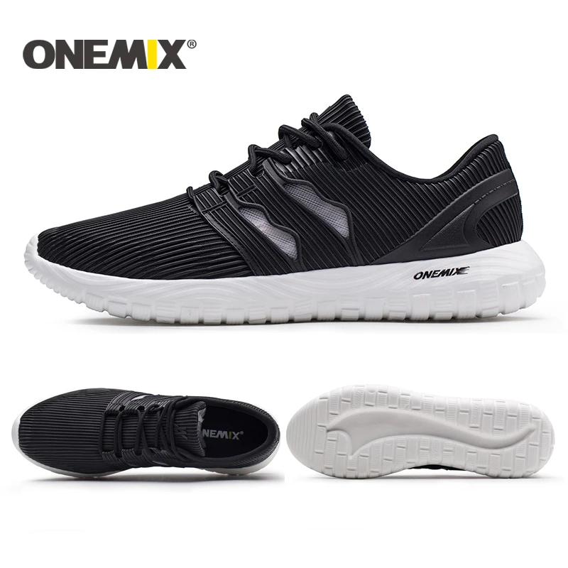 Кроссовки ONEMIX из дышащей сетчатой ткани для мужчин и женщин гибкие прочные