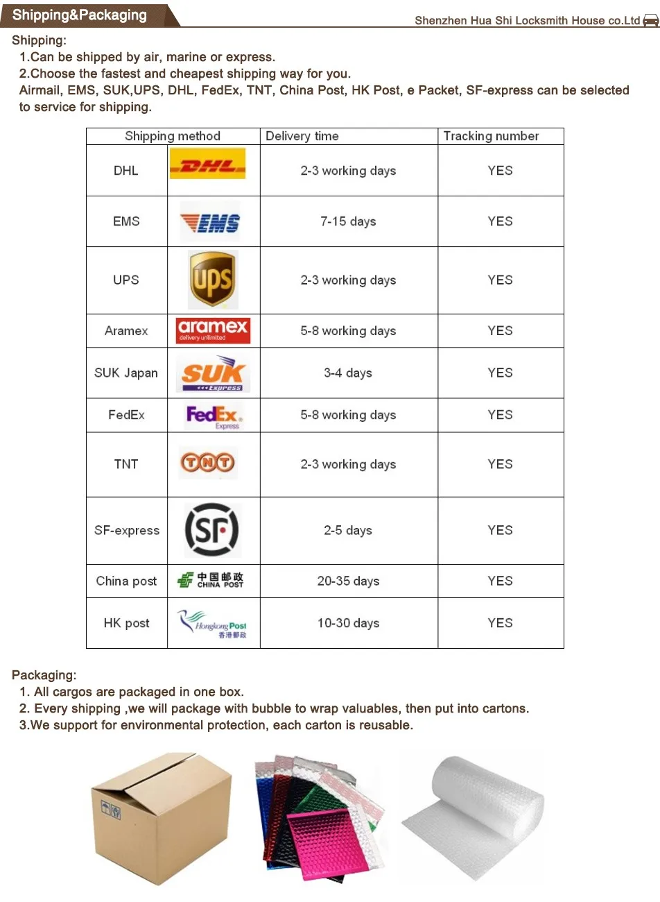 Shipping & Packing