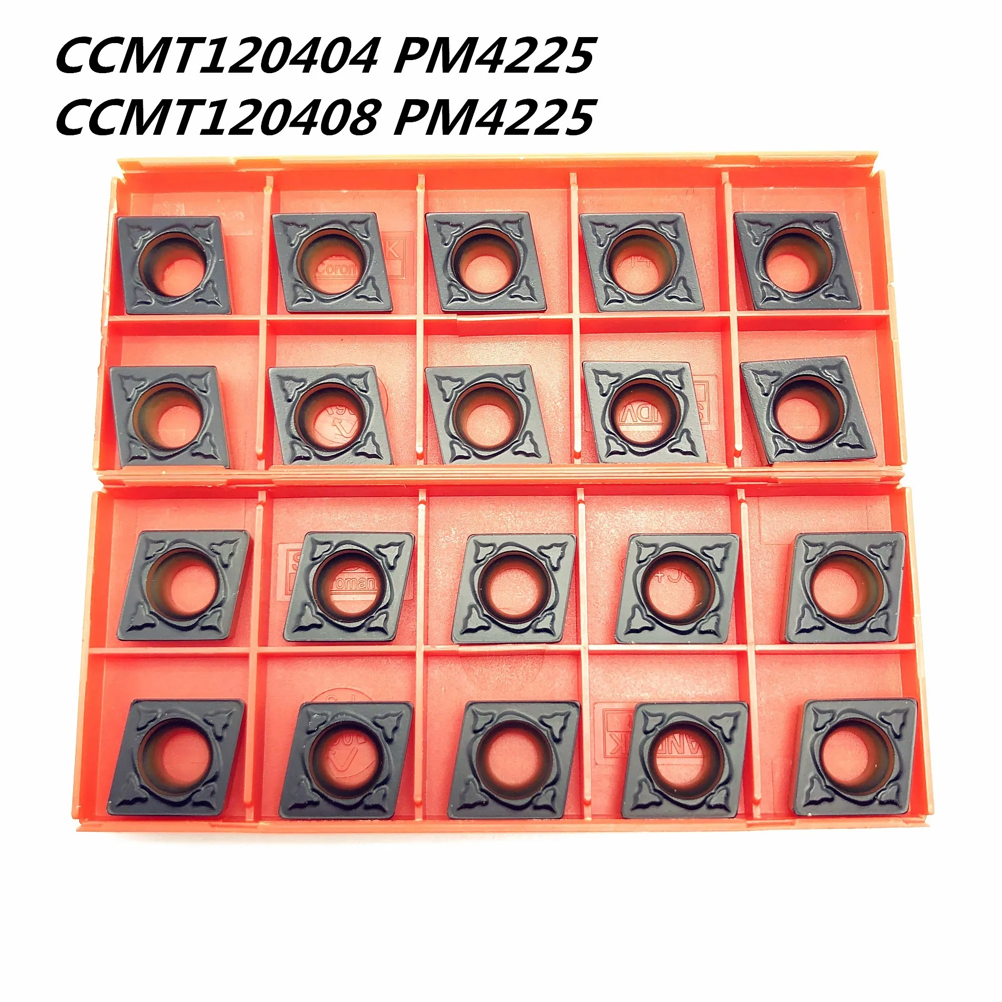 

Carbide insert CCMT120404/08 PM4225 high quality round metal turning tool CNC machine tools milling tool CCMT120408 car blade