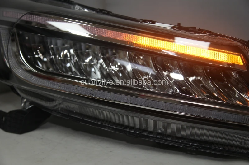 Белый и синий светодиодный drl фара для HONDA для Accord 2008-2012