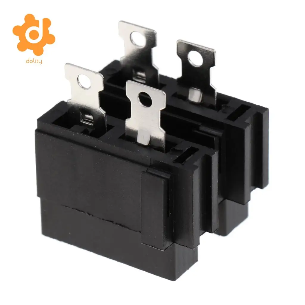 10 Pieces Car Boat Circuit Protection 32V 30A ATO Blade Fuse Box Dual Holder