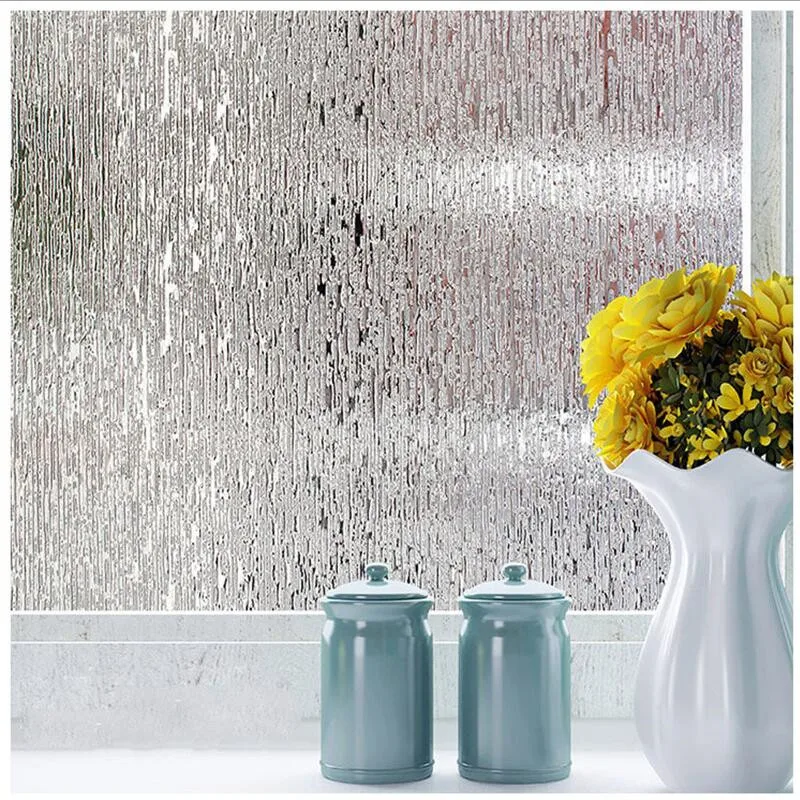 

Wide 45/60/90cm Static Cling Window Film Frosted Privacy Glass Window Sticker No-glue Waterproof Kiss The Rain Bedroom Bathroom