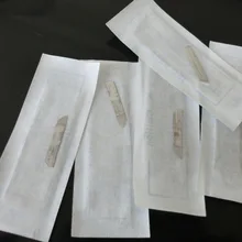 20 шт. тату фабрика 0,6 мм толщина татуировки перманентный макияж лезвия общий постоянный макияж 14-булавки иглы Лезвия