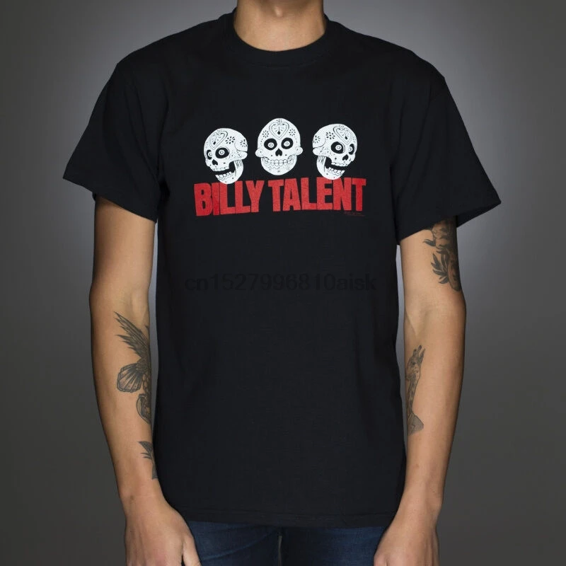 Billy Talent футболка с тремя черепами новая Лицензионная группа товар всех