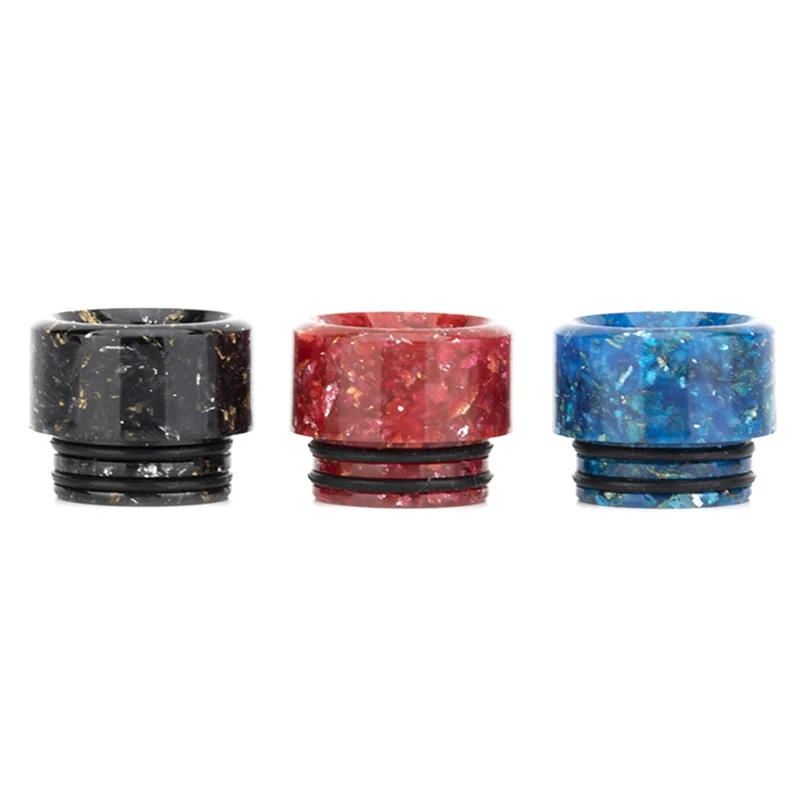 

1pc Resin 810 Drip Tip Wide Bore Heat Resistance Mouthpiece For Kennedy 24 Goon 528 RDA Atomizer Vape Tank Accessories