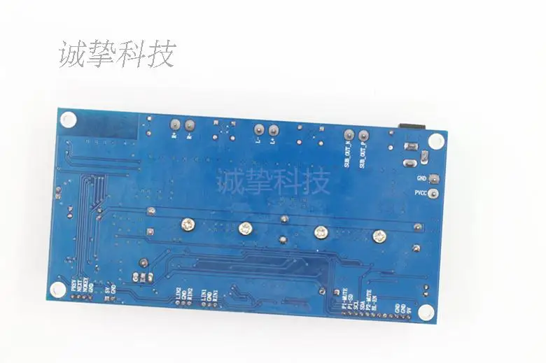 2,1 канальный Bluetooth цифровой сабвуфер усилитель плата TPA3116D2+ PT2313 Цифровой Тон 50 Вт* 2+ 100 Вт HIFI с пультом дистанционного управления