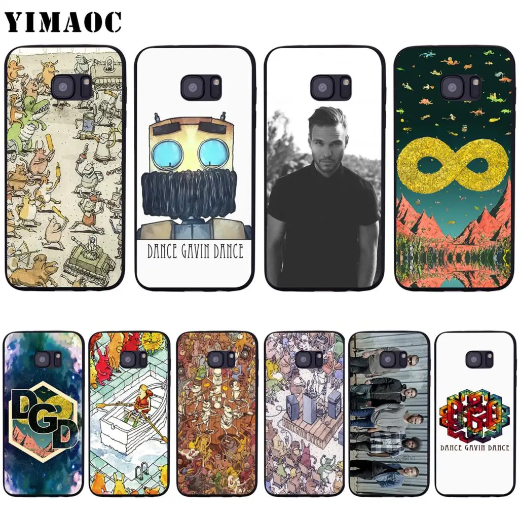 Мягкий силиконовый чехол YIMAOC для Samsung Galaxy S6 S7 Edge S8 S9 Plus A3 A5 A6 Note 8 9|Бамперы| |