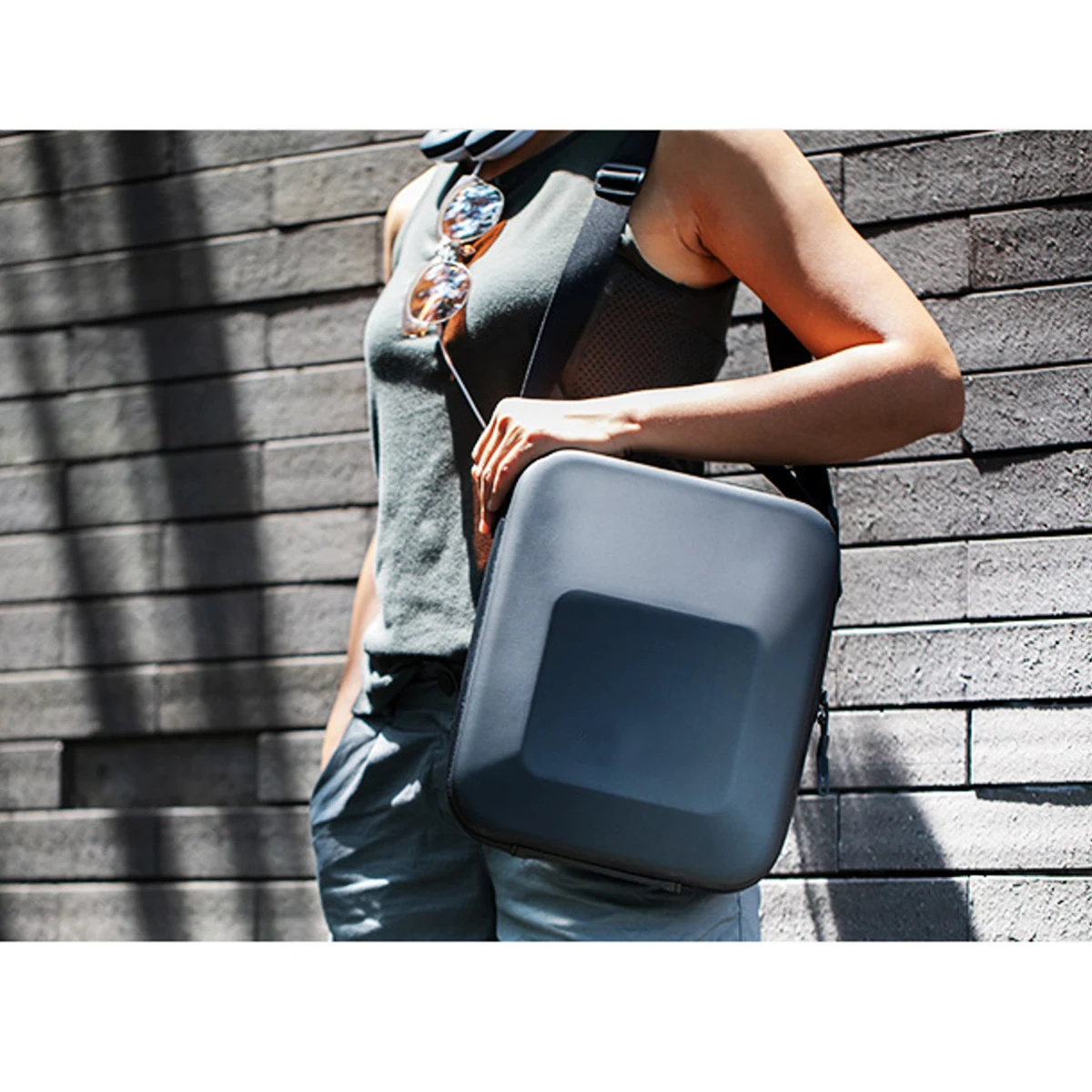 

Drone Boxes Waterproof Shoulder Bag Carrying Case With Strap PU EVA Shoulder Bag Carry Case Box Drone Accessories