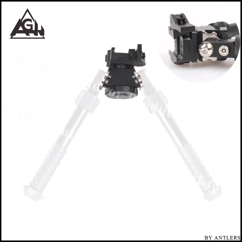 

V8 Outdoor sports CS war equipment tripod black sand camera general PCP Tactical Sniper Rifle accessories 360 degree