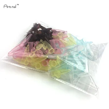 

100PCS 1.5ml Centrifuge Tube with Lid Mixed Color Plastic Pipe Sampling Jack Sharp Bottom Containers Laboratory Supplies