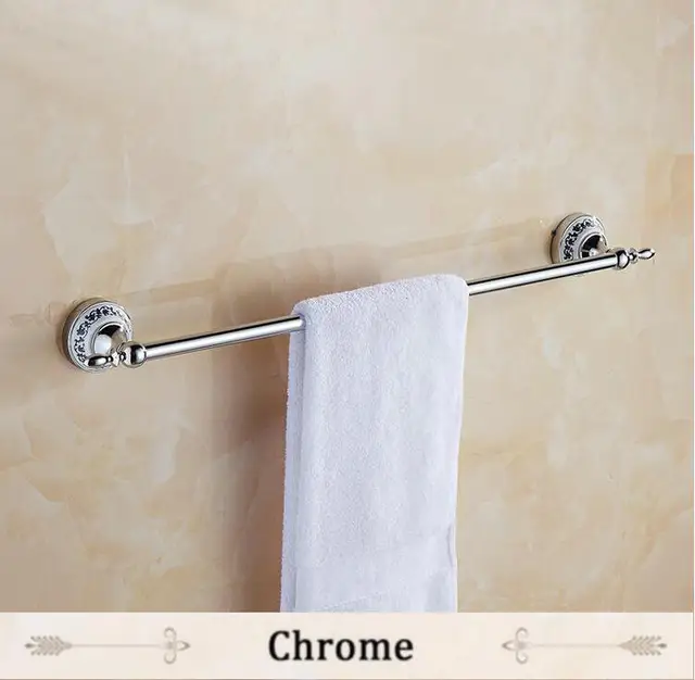 Free shipping Blue&White Porcelain (60cm)Single Towel Bar,Towel Holder