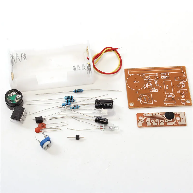 Touch вибрации сигнализации DIY Kit сенсорный Наборы NE555 цепи kd9651 электронного