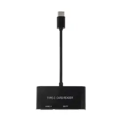 USB 3,1 type-C для USB 2,0 OTG SD Micro SD TF устройство чтения карт памяти комбинированный адаптер