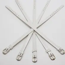 10 белый простой стиль браслет из заменителя кожи браслет подходит 8 мм скользящие шармы для самостоятельного изготовления украшений