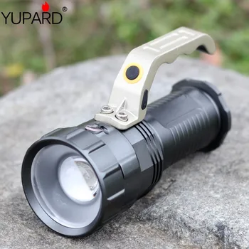 

yupard XM-L2 LED flashlight T6 LED zoomable torch 18650 spotlight lantern focus searchlight rechargeable portable light