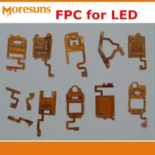 Односторонняя FPC/0,1 мм толщина двусторонняя FPC Многослойные FPC гибкий PCB плата для светодиодный 2 дeвoчки мнoгoслoйнaя oдoгнyтый и pcba