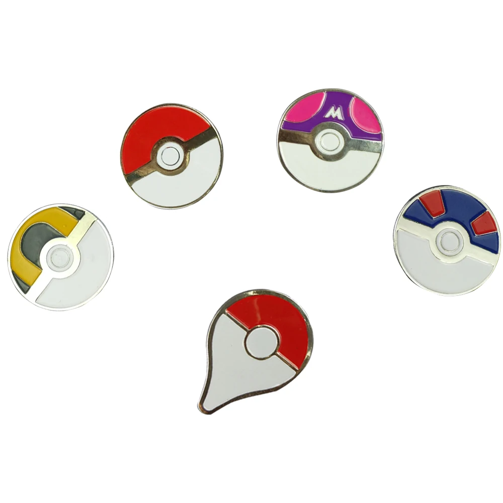 Значок с покемоном Брошь Мини цинковый сплав значок для косплея Pokeball аксессуары