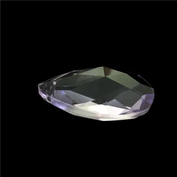 

38*22mm 50pcs Crystal Purple Crystal Lighting Teardrop For DIY Jewelry/Earrings/Ornaments accessories Free Shipping