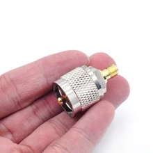 1/2/4pcs Adapter PL259 UHF Male Jack to SMA Plug Female Coaxial Cable Antenna RF Connector Straight 50 ohm for Radio Device 1/2/4pcs Adapter PL259 UHF Male Jack to SMA Plug Female Coaxial Cable Antenna RF Connector Straight 50 ohm for Radio Device