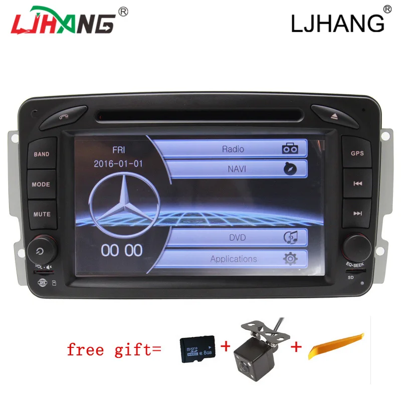 LIHANG 2 din 7 Inch font b Car b font DVD Player For Mercedes Benz W209