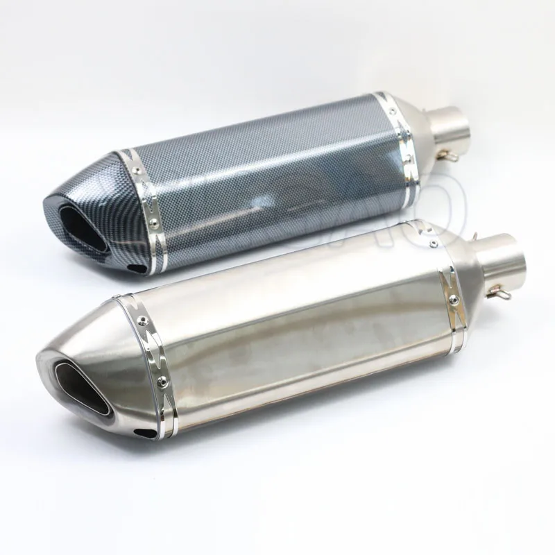 51mm motocicleta de Escape modificado de Escape GY6 Scooter Pit Bike Universal Moto silenciador Escape ER6N YZF600 AK040