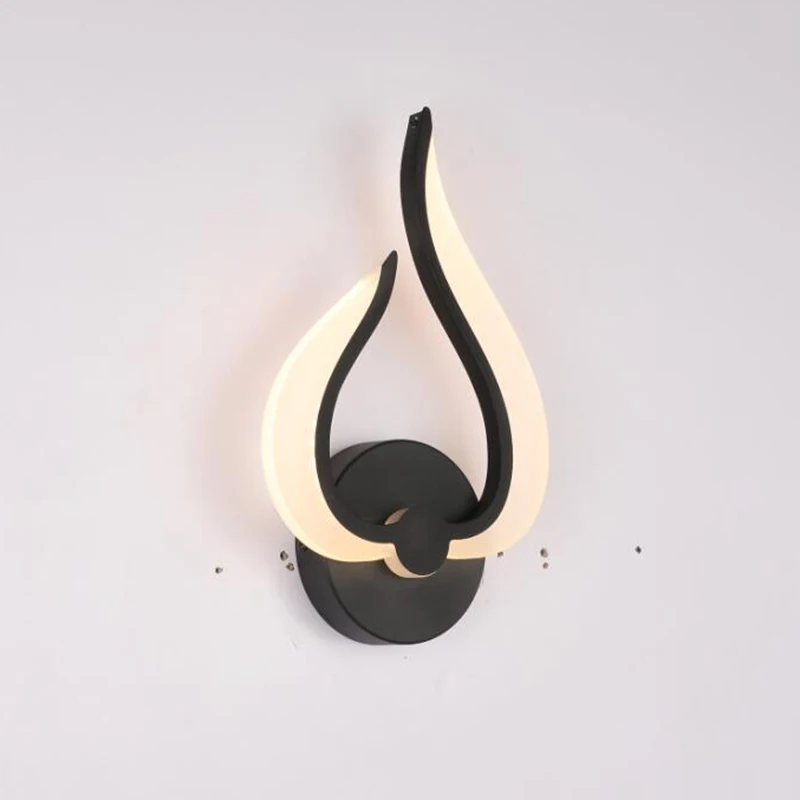 

Creative LED Wall Lamp Master Bedroom Bedside Night Lamp Modern Minimalist Aisle Porch TV Wall Lamp Indoor Decoration Lighting