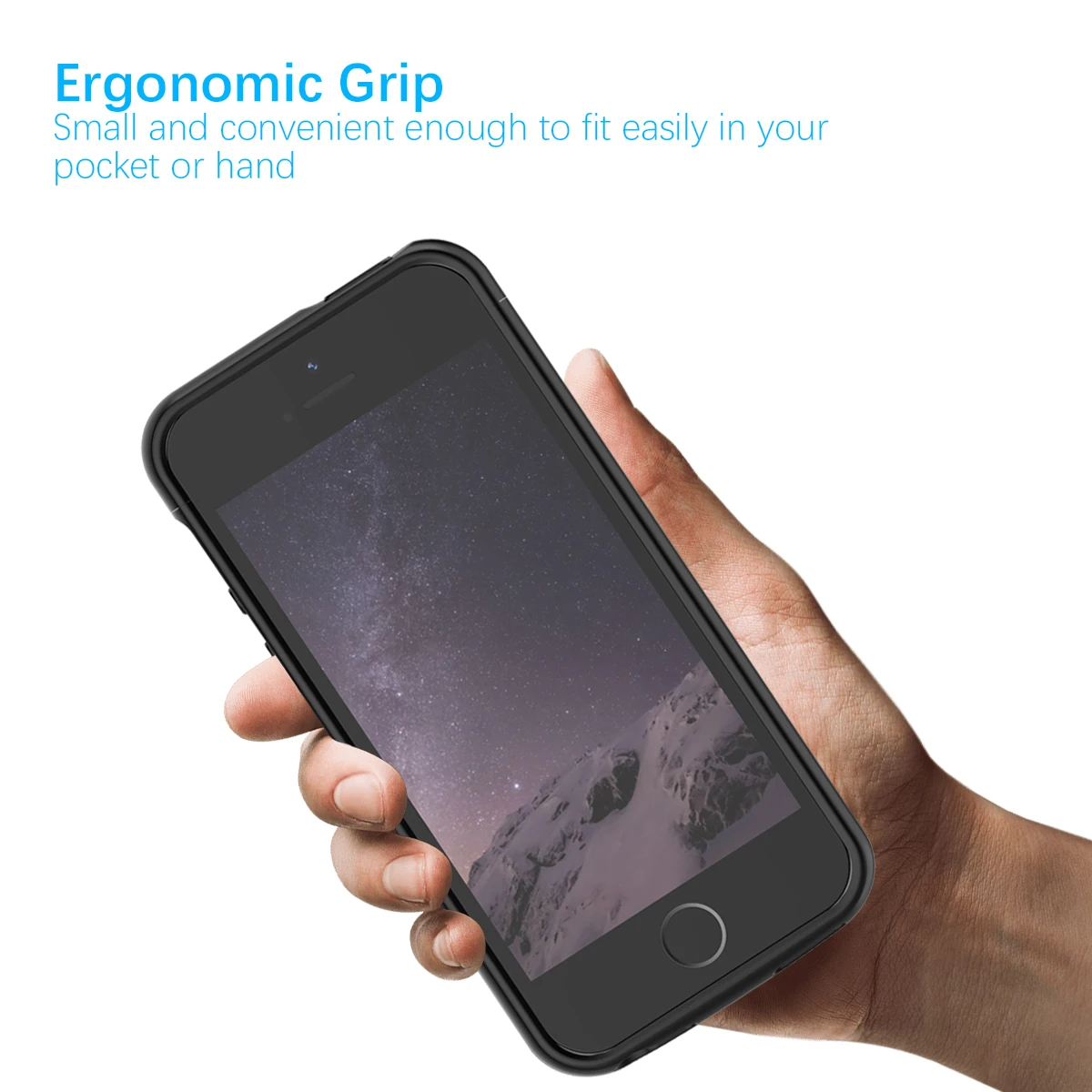 for iPhone SE 5 5S Battery Charger Case 4000mAh External Power Bank Charging Cover for iPhone XS 7 8 plus 7 8 6 6S Battery Case