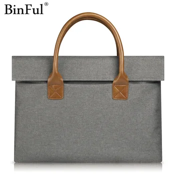 

BinFul Fashion 11,12,13,14 15.6'' Laptop Bag Notebook Shoulder Messenger Bag Men Women Handbag Sleeve for Macbook Air Pro Case