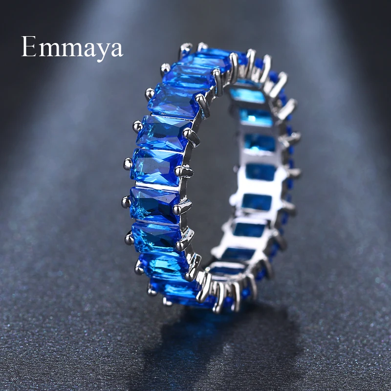 Silver Ring CZ Paved Austrian Zircon Women Jewelry