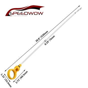 

SPEEDWOW Engine Oil Dipstick Fluid Level Dipstick Tool Car Transmission For Nissan/Datsun Sentra 2000-2006 L4 1.8L 1809cc