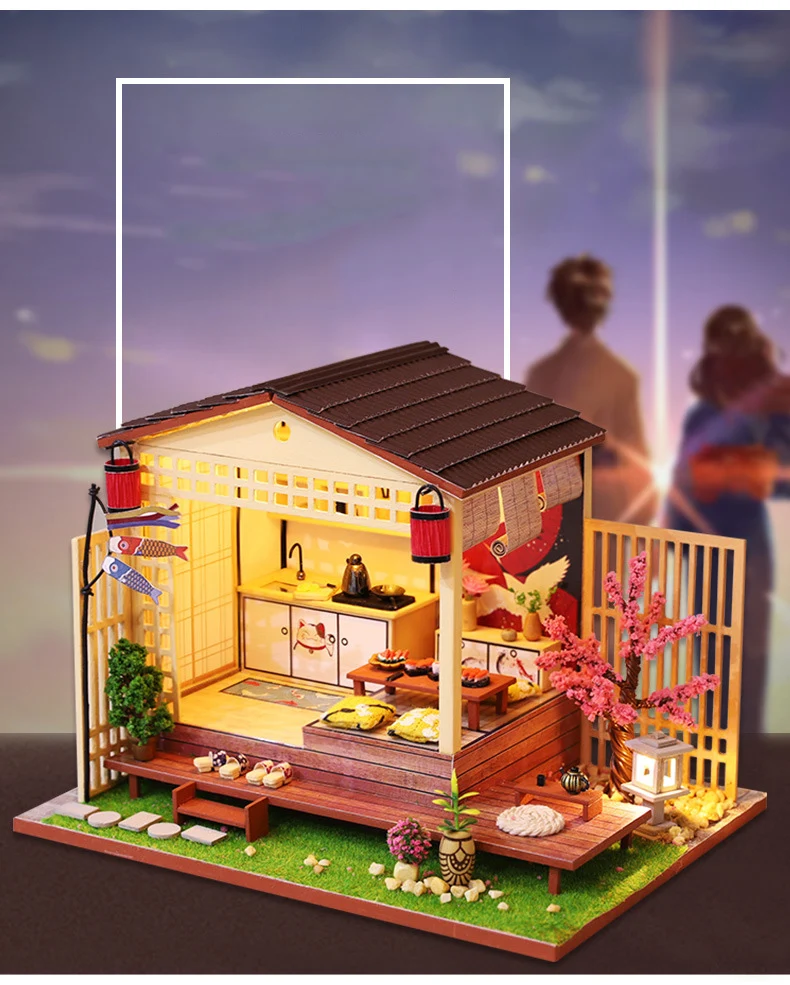 Cutebee Quite and Simle DIY Miniature Room Kit 28 11171062072_1584962721