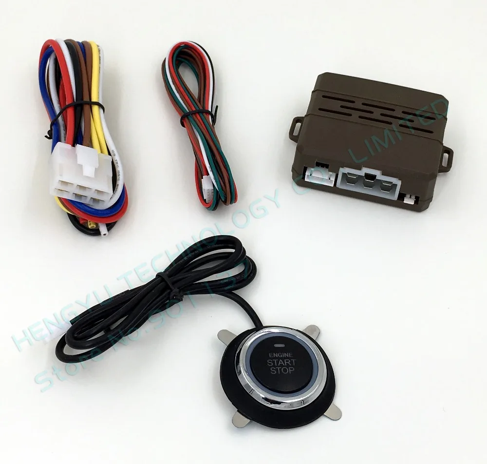 

free shipping FS-50S finger push starter engine start stop transponder remote engine start button push button engine start