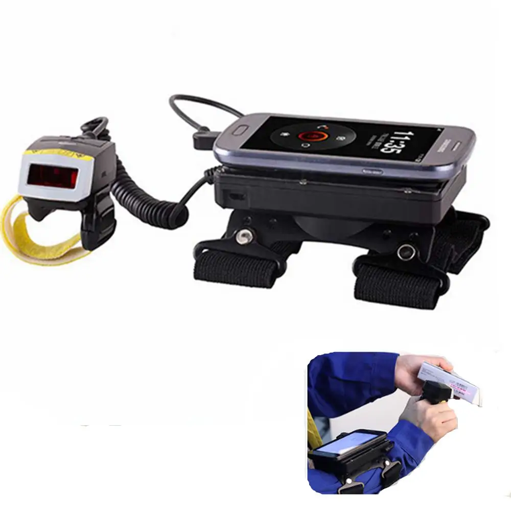 

Newest Finger Barcode Scanner with wearable Data Terminal WT01
