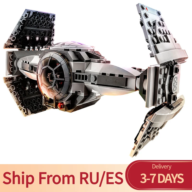 

Star Wars 354pcs TIE Fighter Advanced Prototype Model Movie Star Wars Bricks Building Blocks Compatible Starwars Sets
