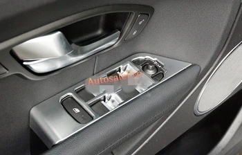 

LHD ABS Matt Door Window Switch Panel Button Cover Trim For Land Rover Range Rover Evoque 2011 12 13 14 15 2016