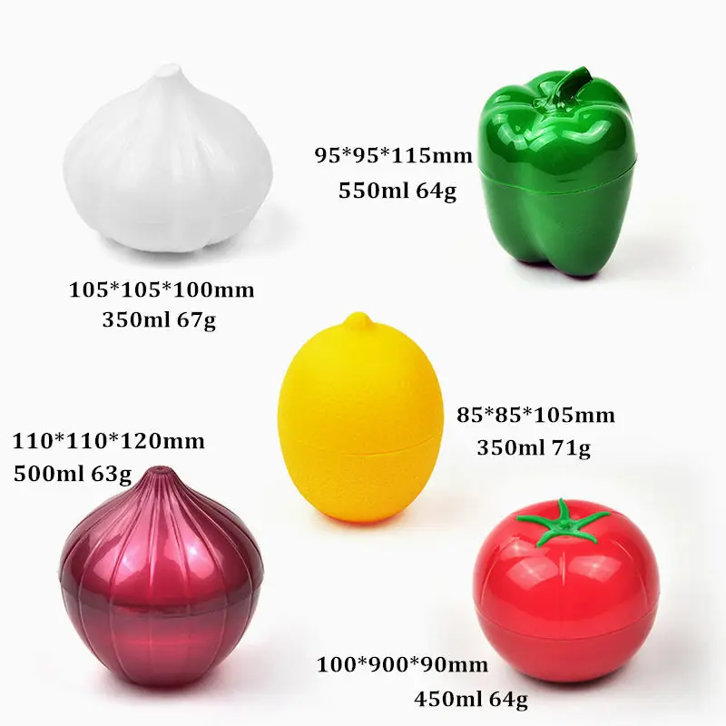Fruit Vegetable Storage Containers (4)