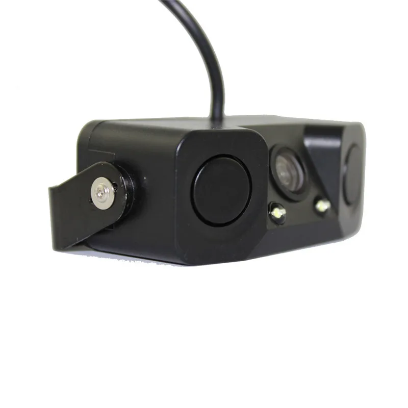 OMESHIN резервная камера 2LED заднего вида с радиолокационным датчиком парковки, камера ночного видения, монитор, Прямая поставка 19M15